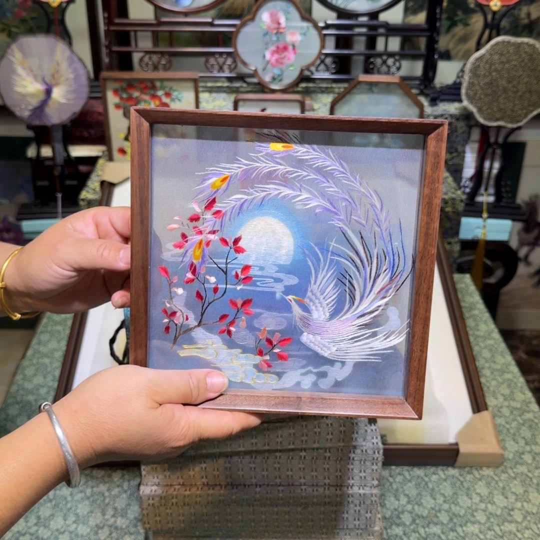 刺绣手工苏绣工艺制作技艺精湛