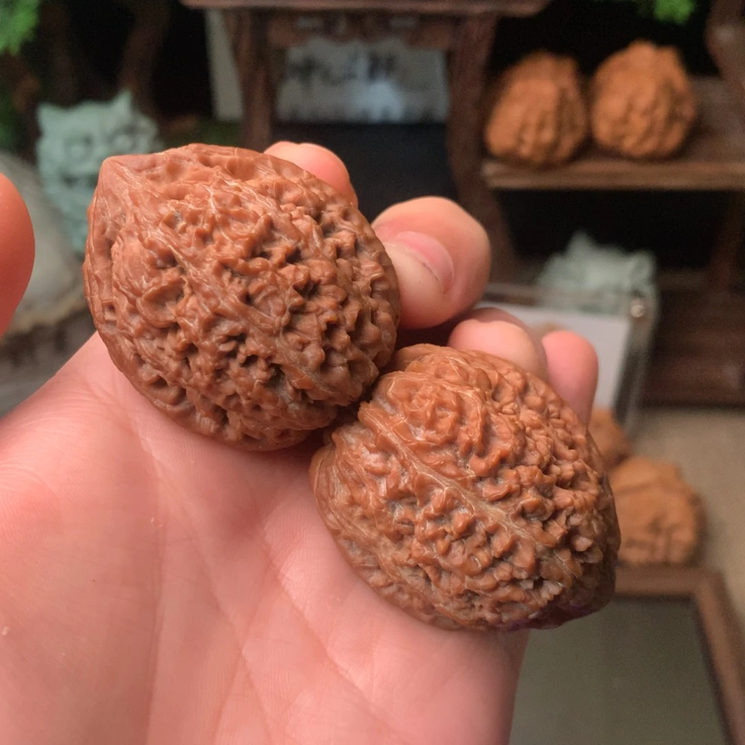 天***S把件文玩核桃39尺寸大蒜头