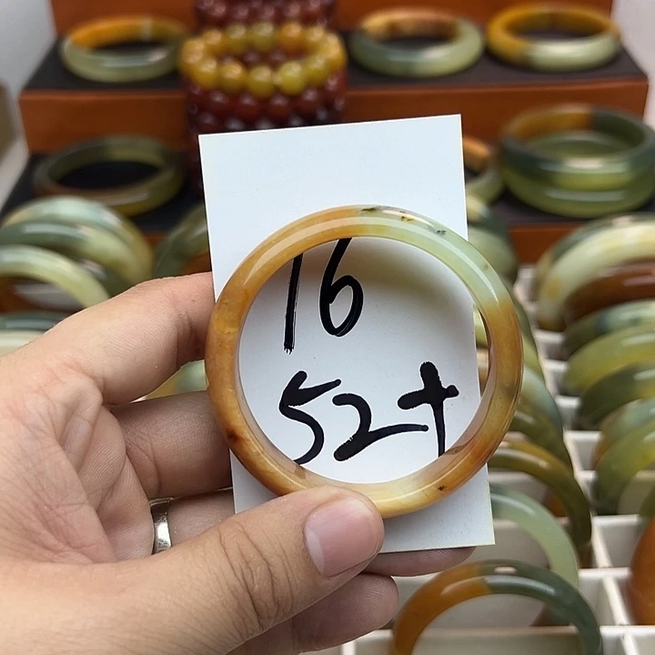 蛇纹石玉合金手镯