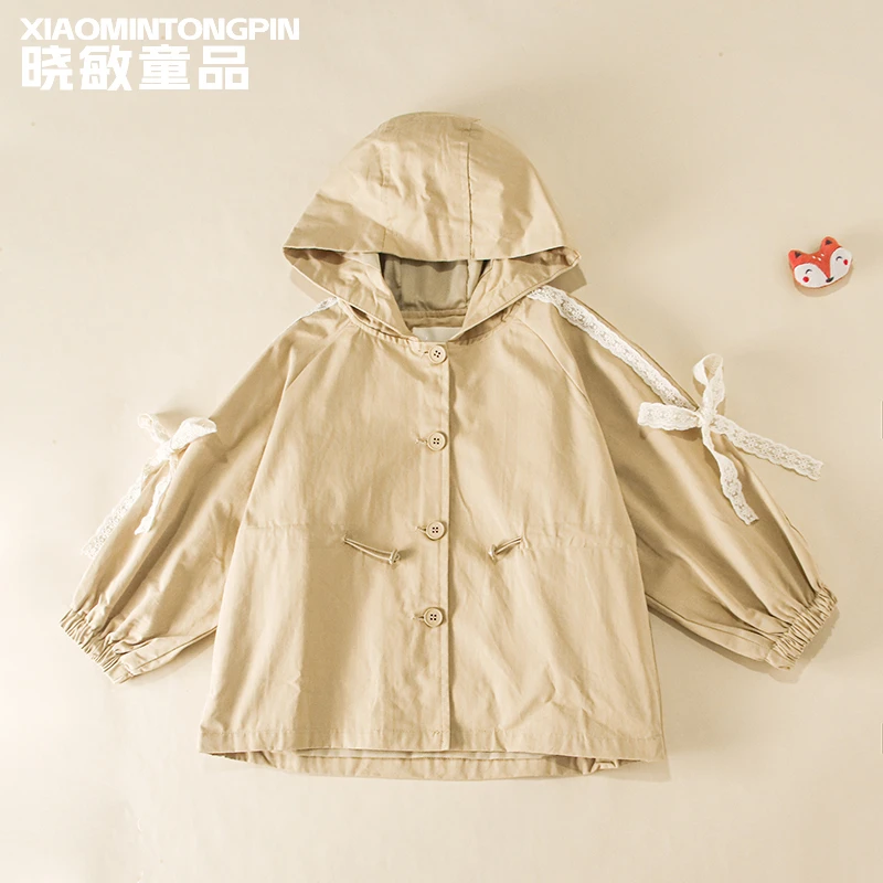 系带连帽风衣3C3142