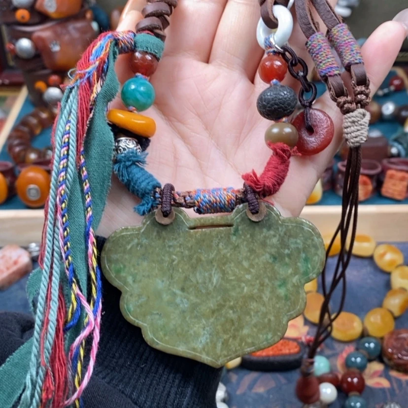 【闪购商品】翡翠颈饰未镶嵌项链