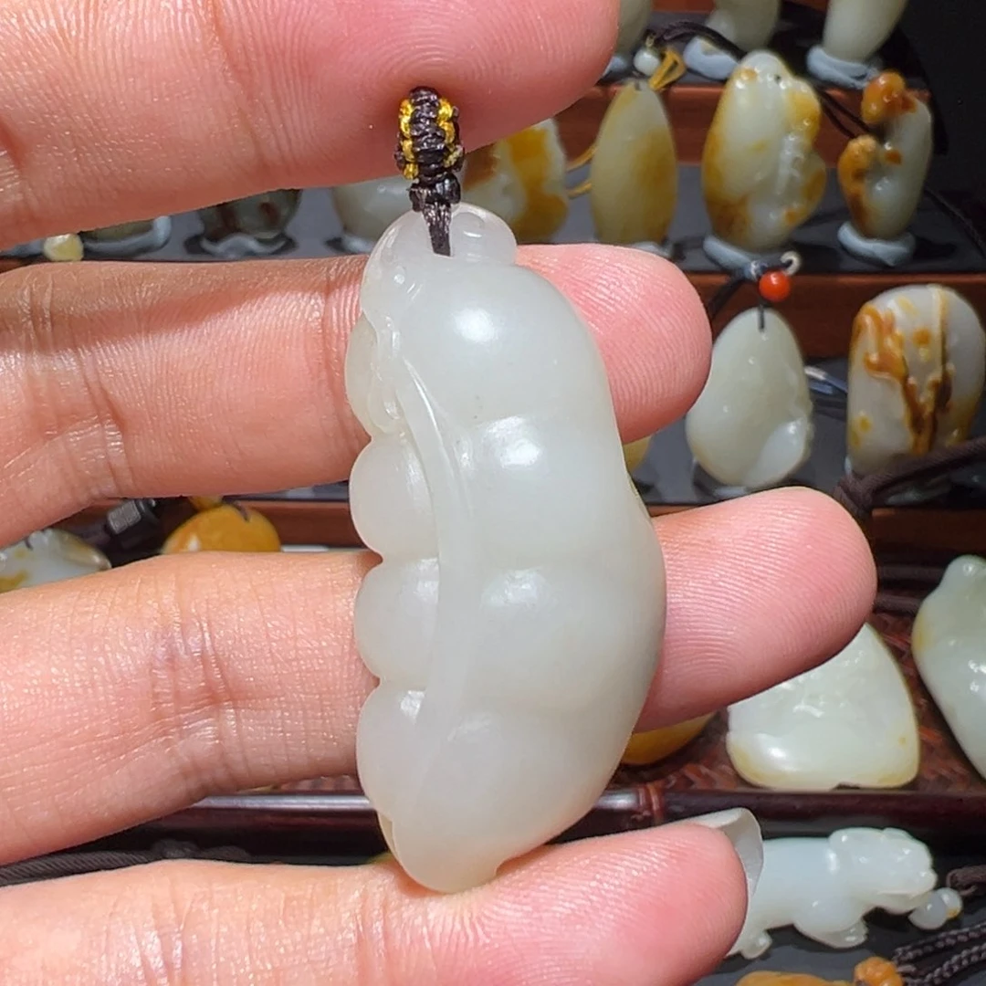 颈饰未镶嵌和田玉（子料）风*侃