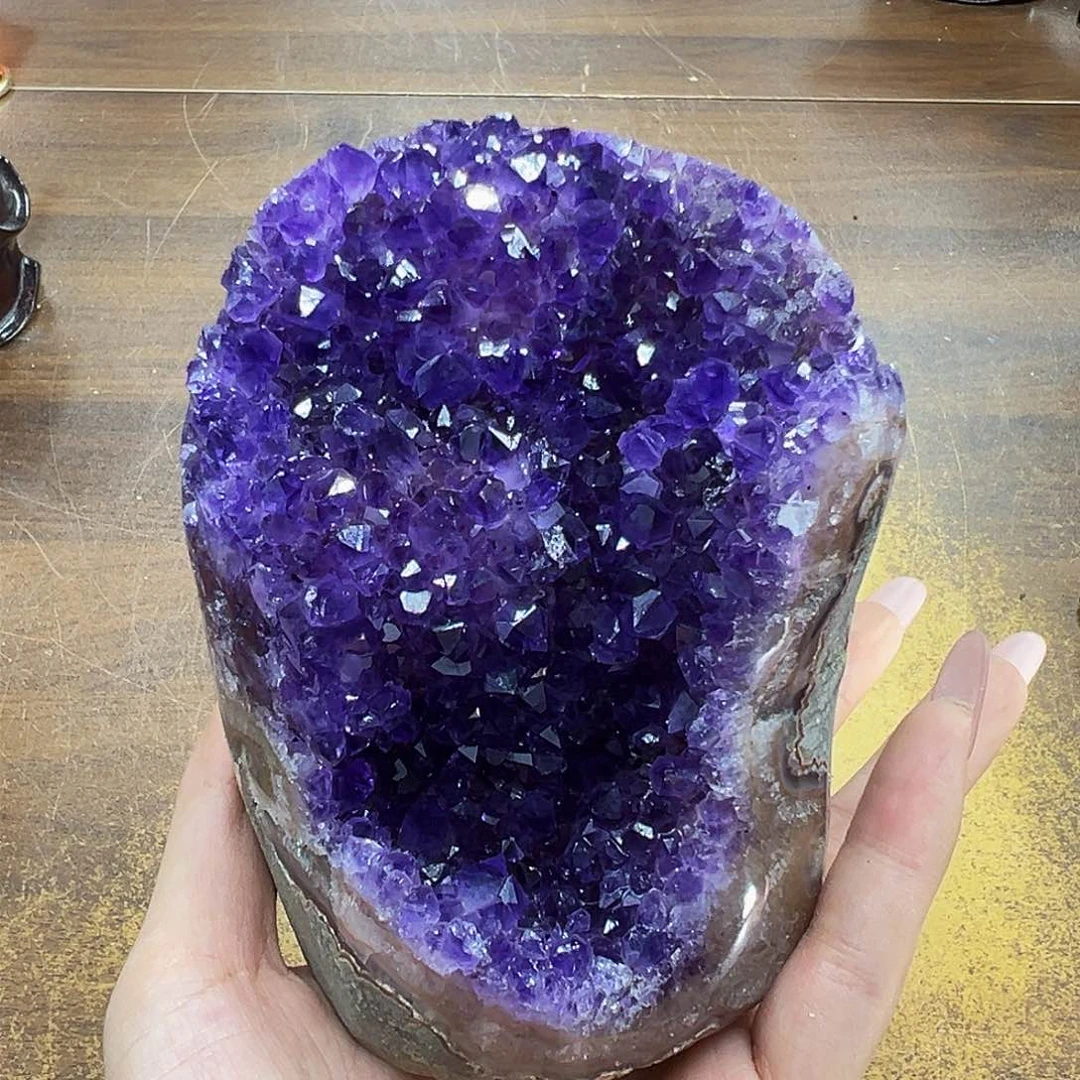 紫晶摆件未镶嵌福利