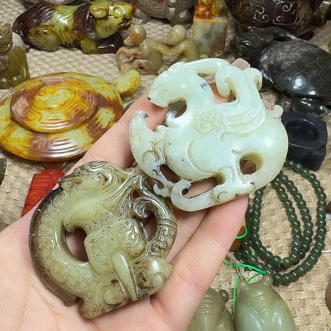 白玉菩提吊坠挂件