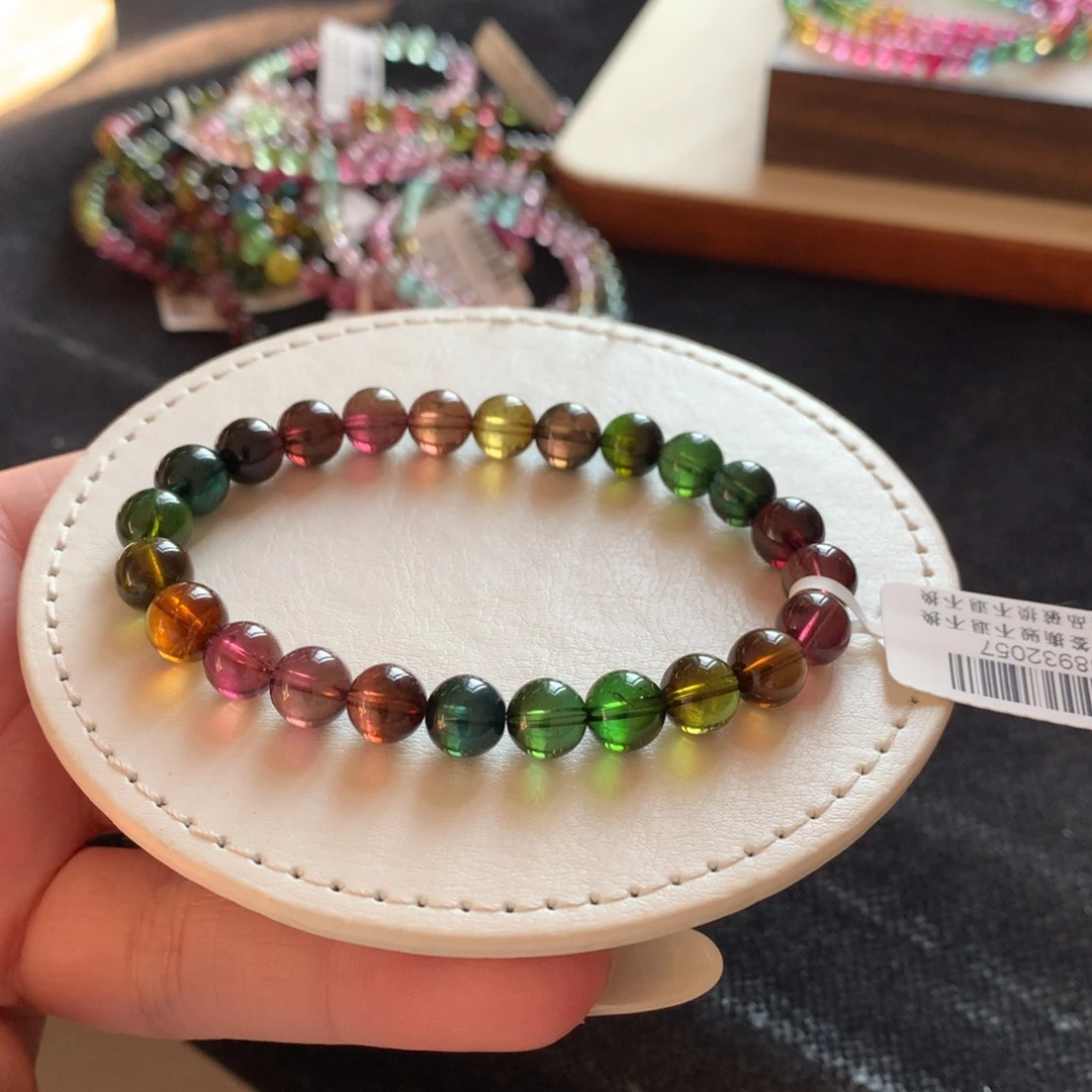 未镶嵌碧玺手链碧玺