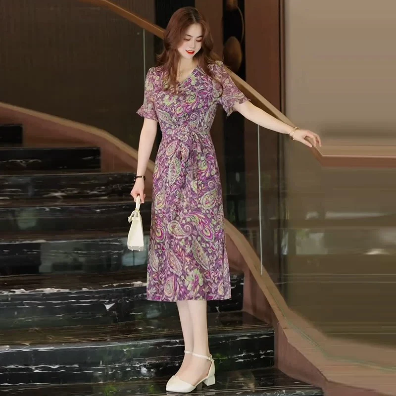 720紫色连衣裙超美