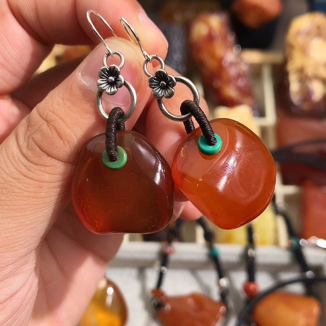 蜜蜡裸石未镶嵌你