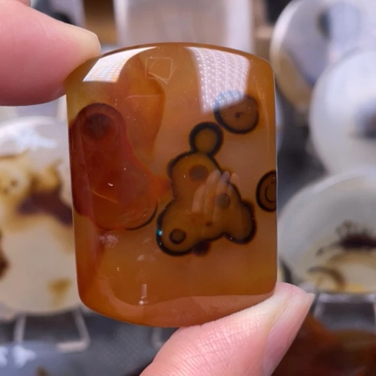 玛瑙/玉髓吊坠(不含链)未镶嵌