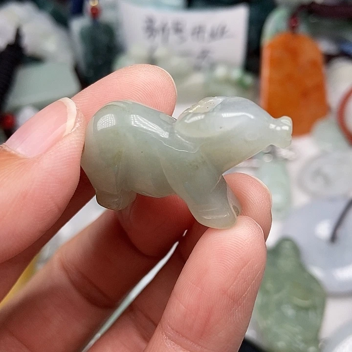 未镶嵌挂件翡翠翡翠