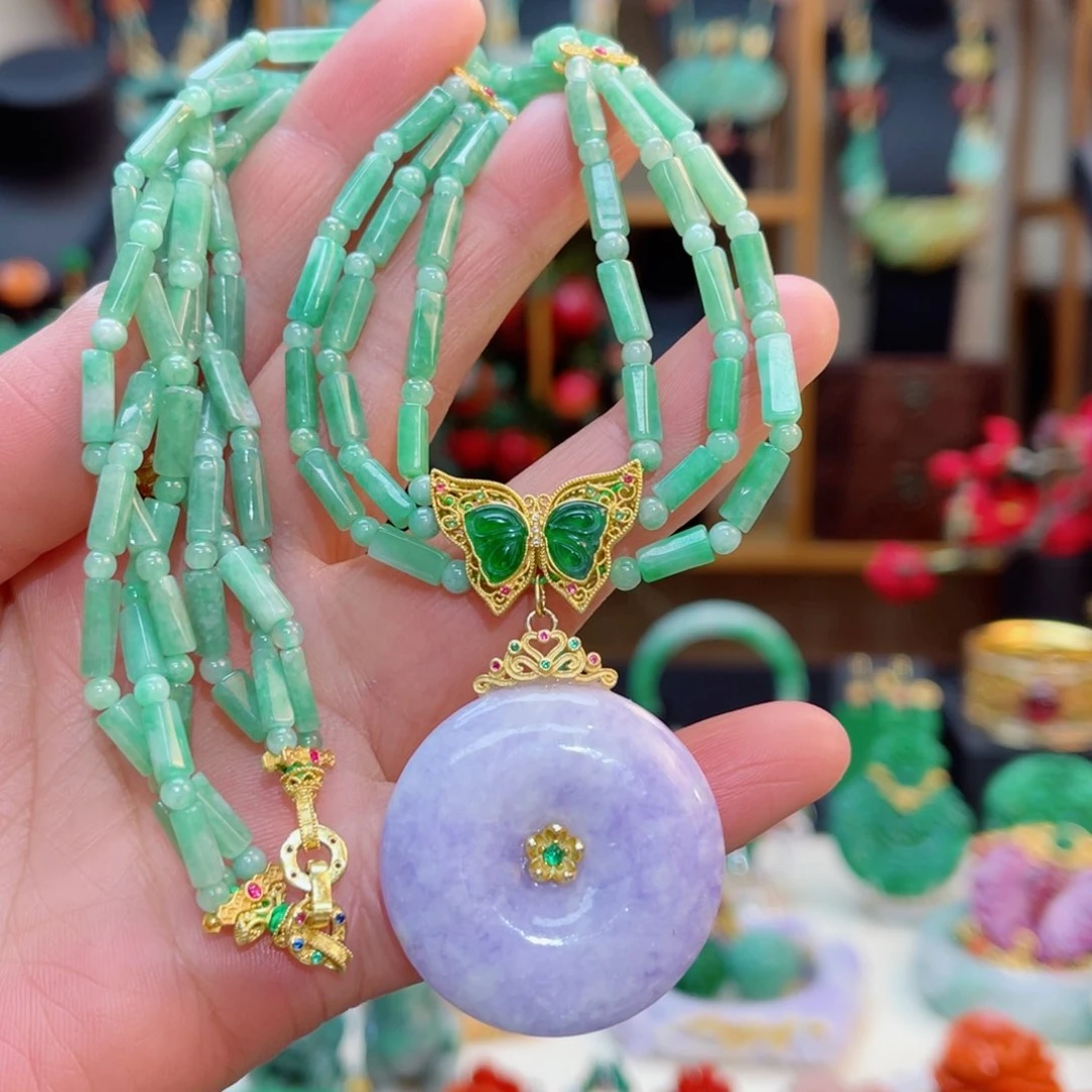 翡翠颈饰合金48小时鉴赏期