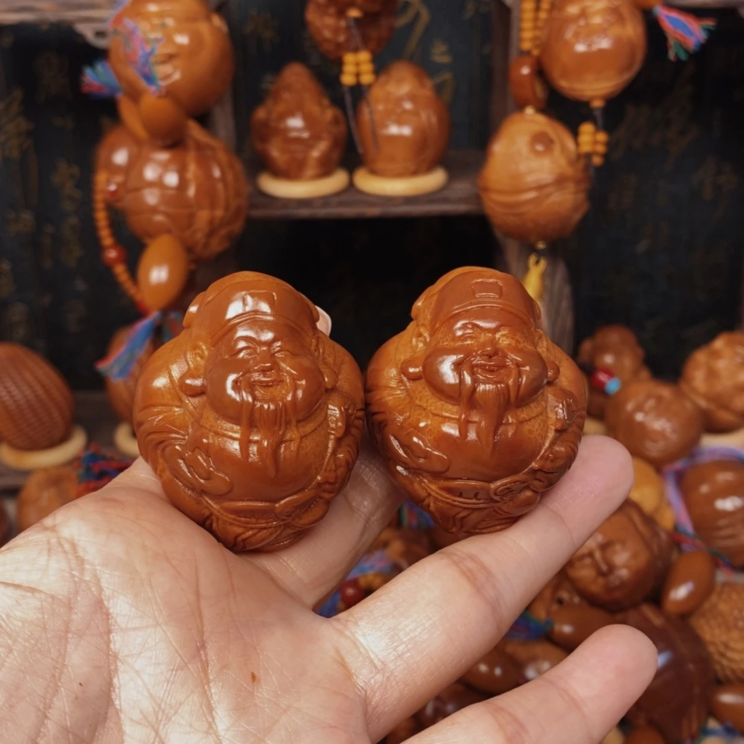 手串/手链橄榄核财神一对37尺00678