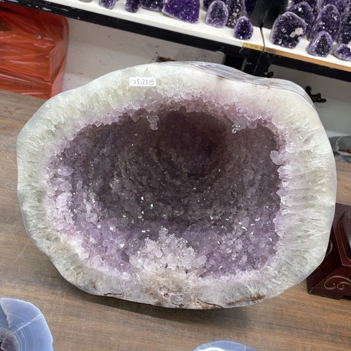 水晶摆件未镶嵌捡漏