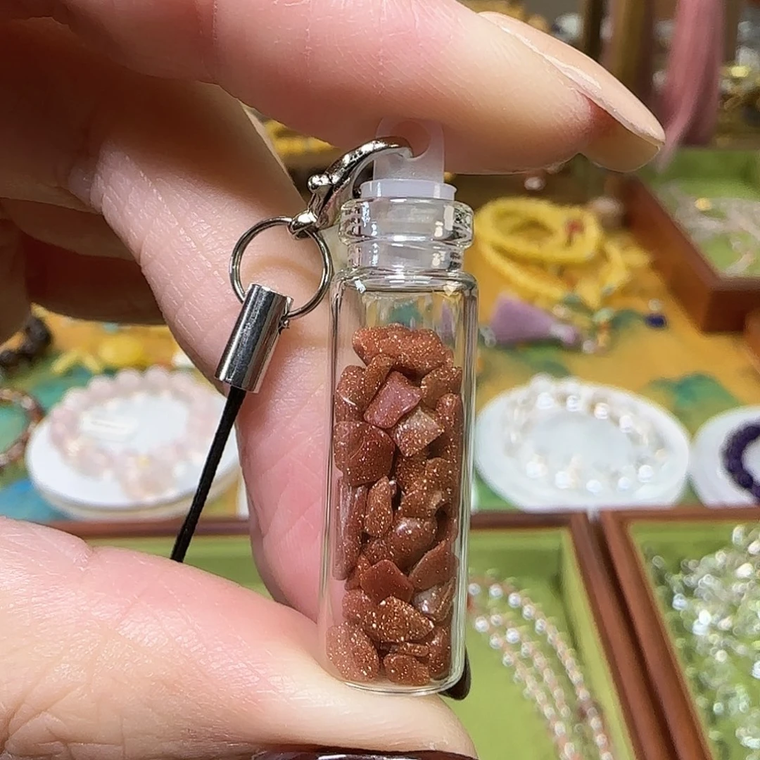 幽***蝶水晶未镶嵌手串礼物