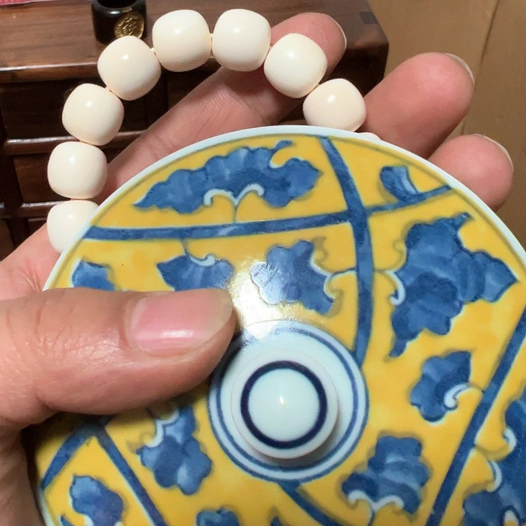 碟虎瓷器木器工艺摆件