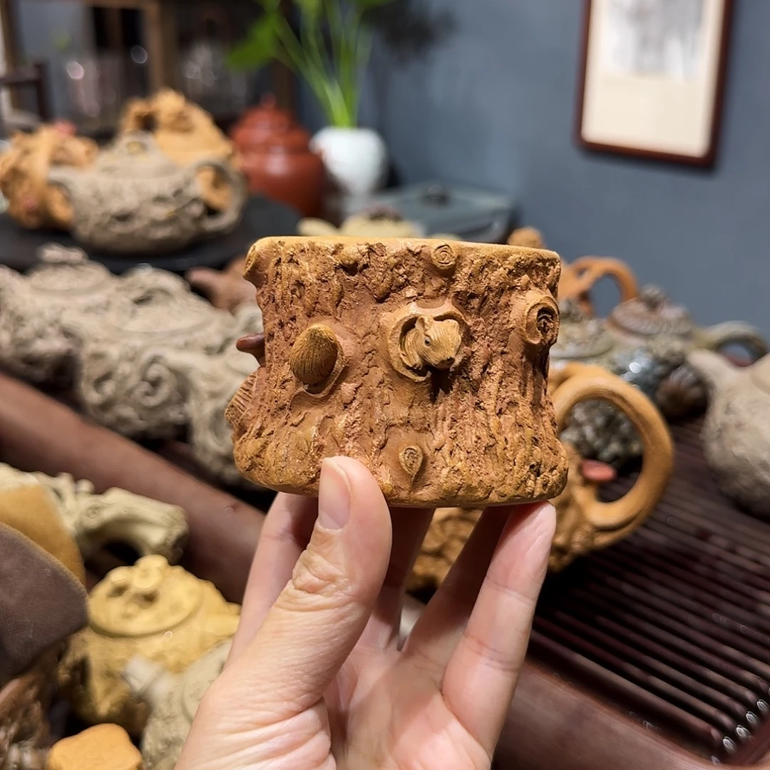 茶壶紫砂老段供春杯