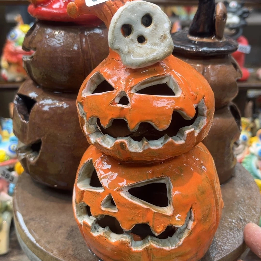 陶瓷纯手工抽象陶瓷摆件391