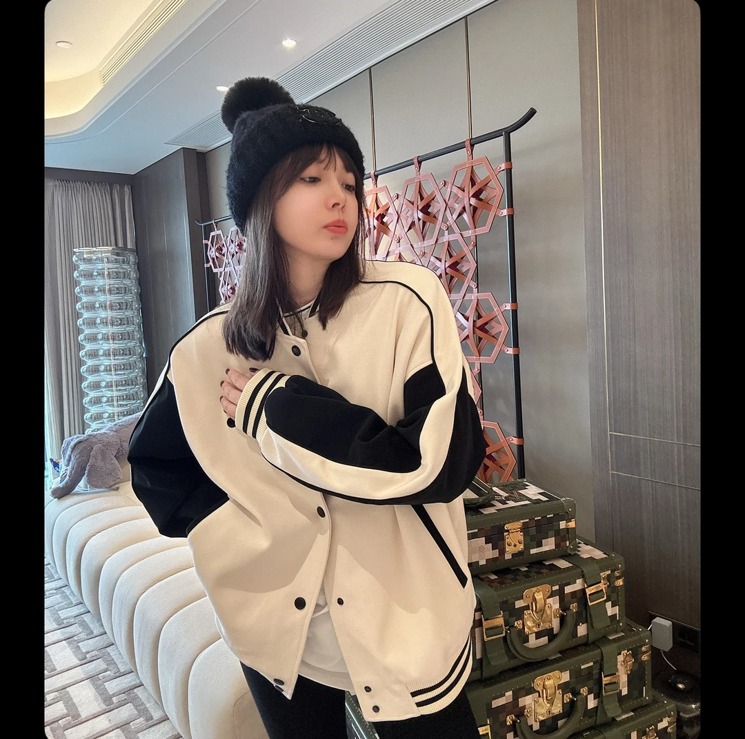 BETTER JOELAY-【含苞待放】高端棒球服外套时尚百搭休闲简约Z4361