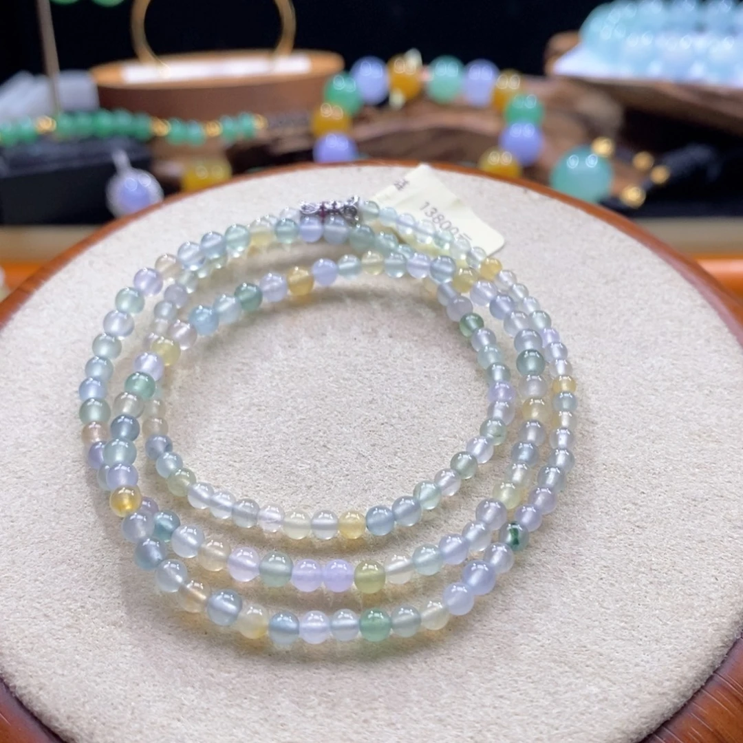 我***呀翡翠未镶嵌颈饰分单付款、合并发货