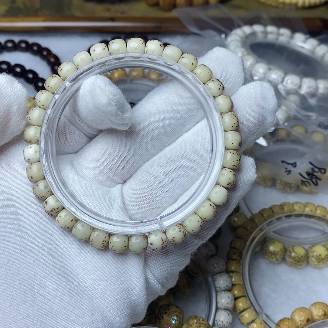星月菩提手串76冰糖大留白