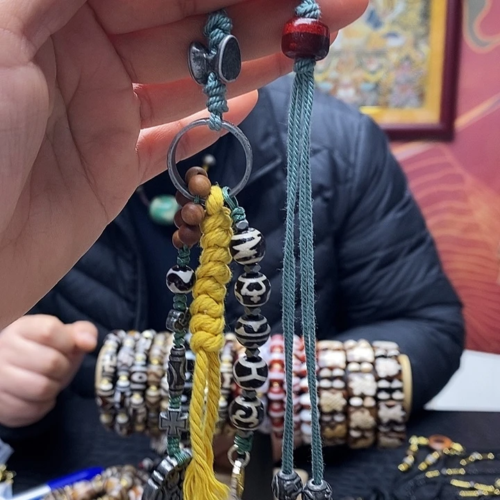 玛瑙/玉髓合金颈饰