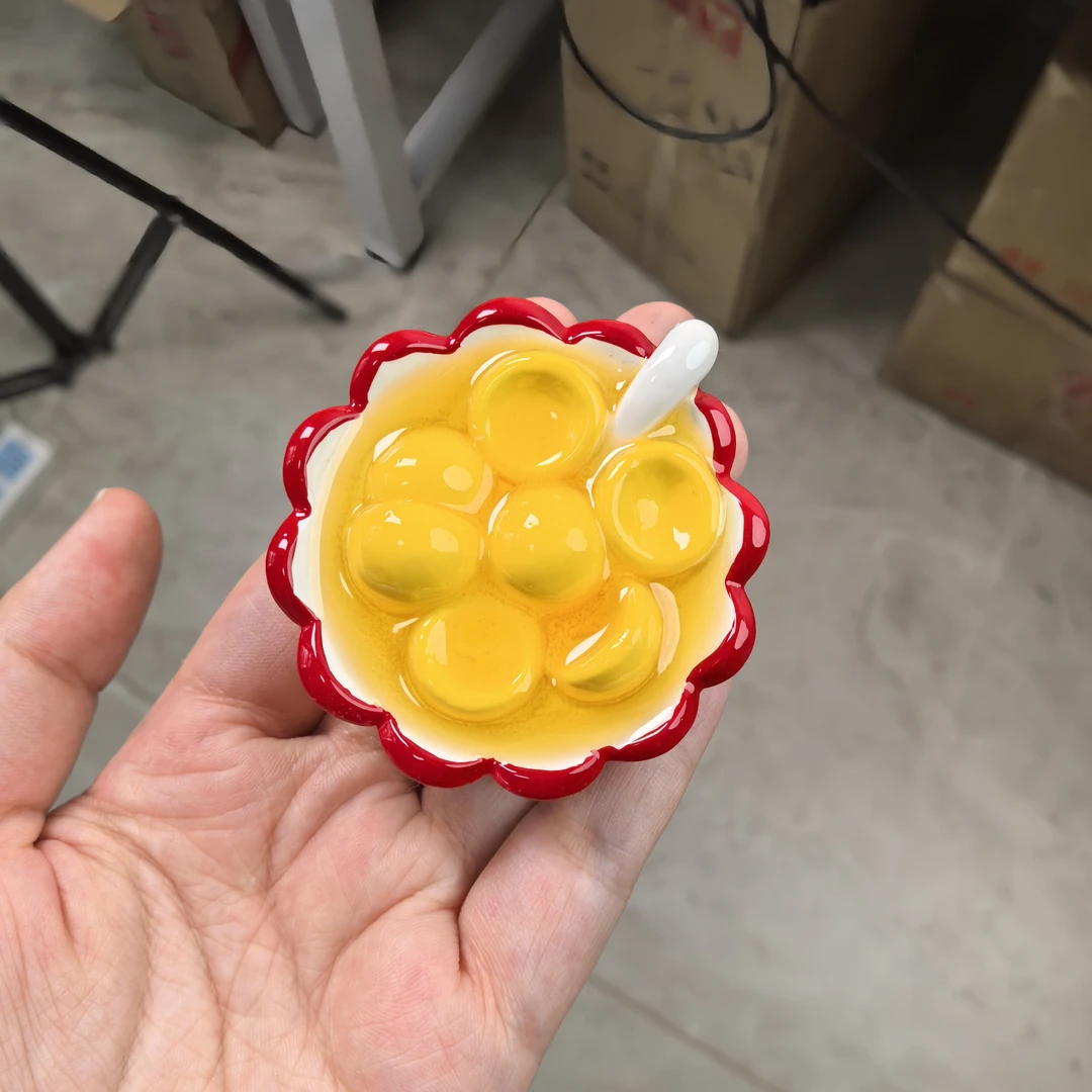 <直播清货>抢~特色地方小吃美食立体3D磁吸树脂冰箱贴装饰好物