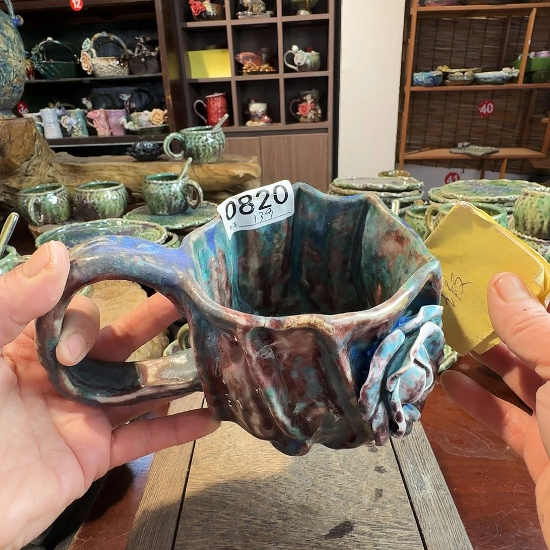 纯手工咖啡杯，餐具