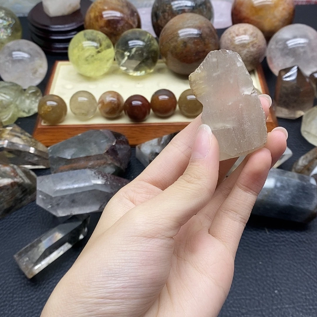 水晶珠宝半成品未镶嵌409水晶石