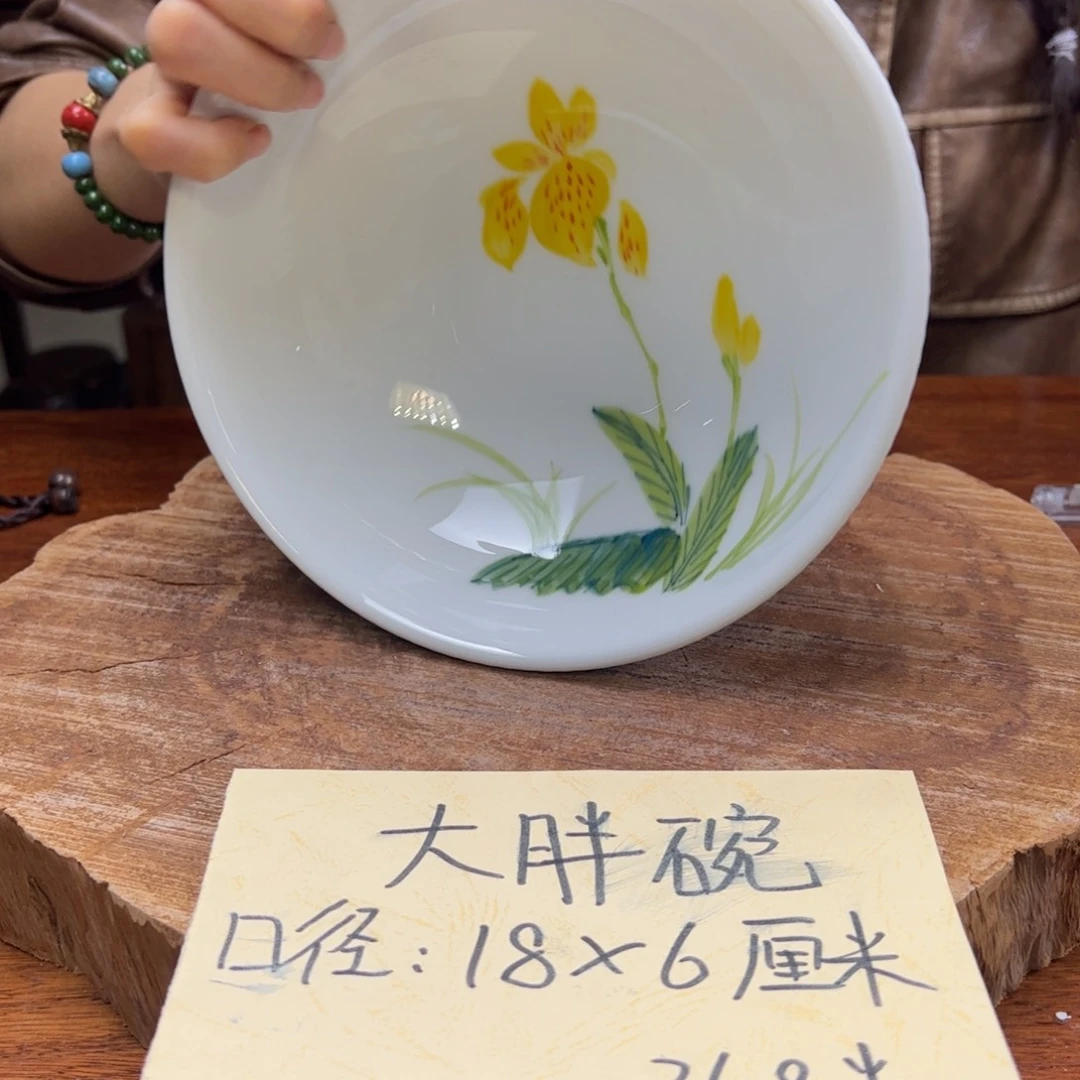 瓷片景德镇陶瓷手工手绘制作