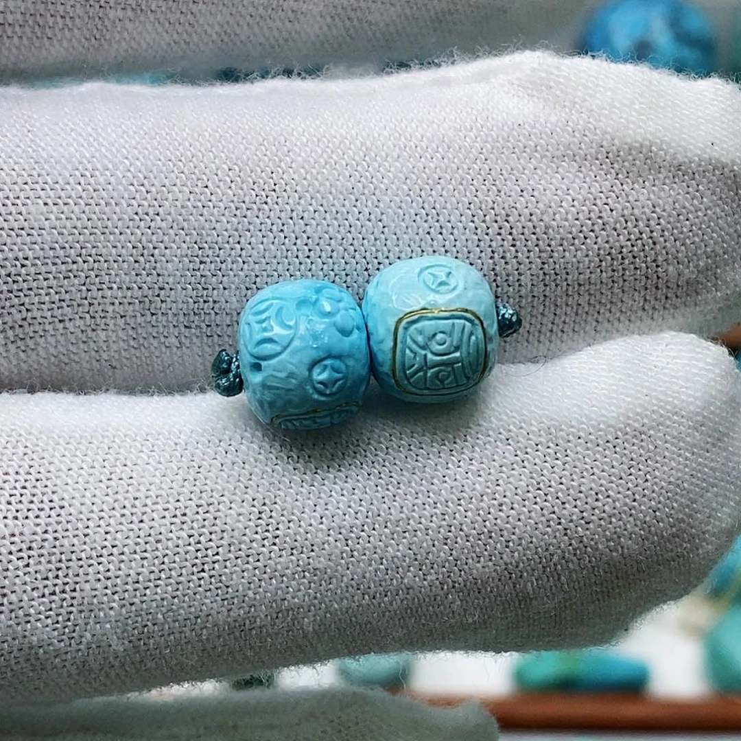 绿松石珠宝奇石未镶嵌