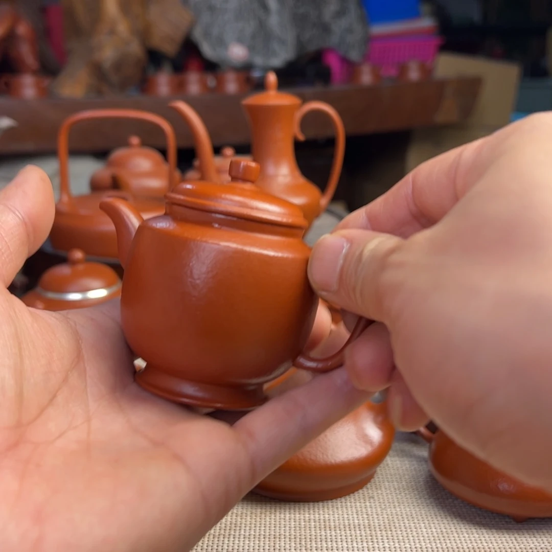 紫砂壶何*全手工制作宫灯