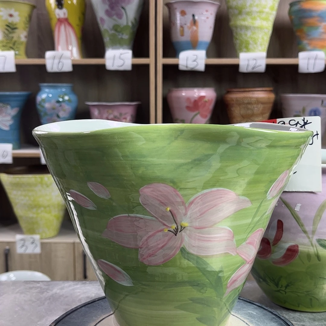 景德镇陶瓷花盆花盆