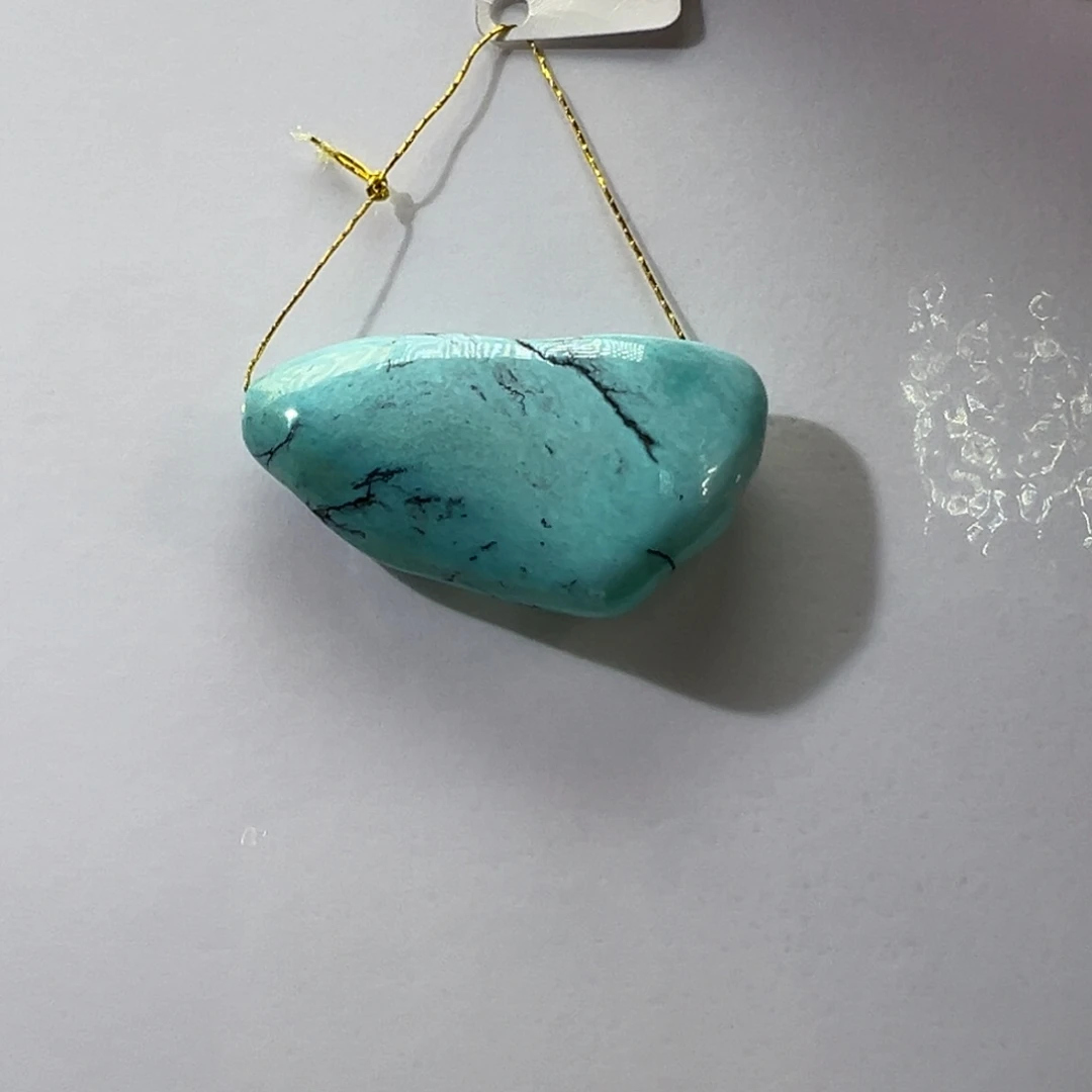 绿松石未镶嵌挂件