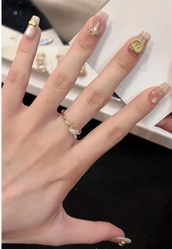 【招财猫】Cheer-ego新年战甲美貌纯手工高品质穿戴甲C636（预售）