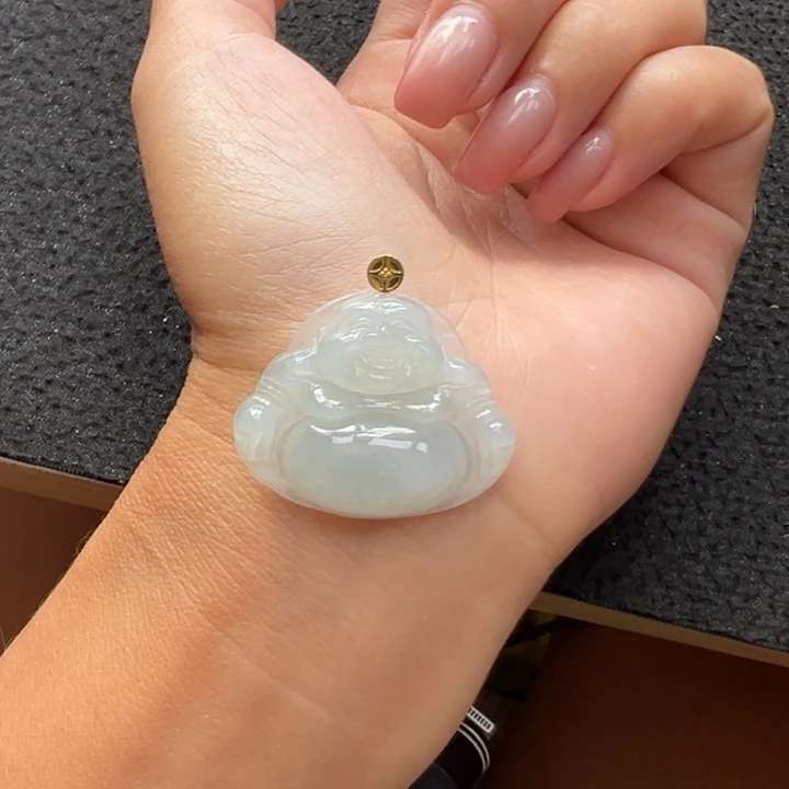 颈饰未镶嵌翡翠天然A货缅甸翡翠