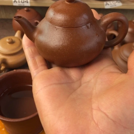 茶壶紫砂将坡泥梨109豪升