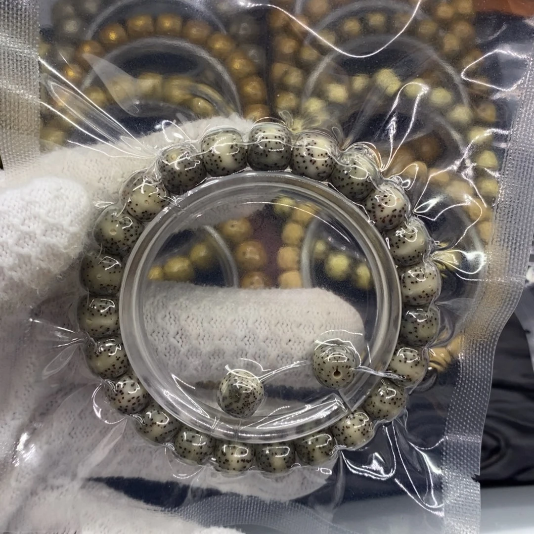 手串星月菩提10*9通体一线天 一物一图