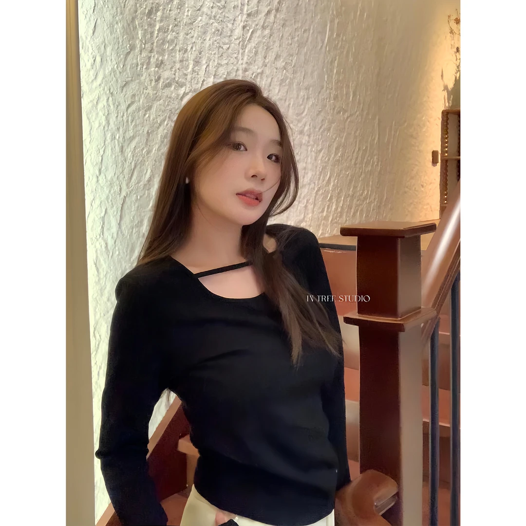 张桶桶QC【冬日刚需】横杠德绒打底秋冬内搭修身上衣ZXL01125