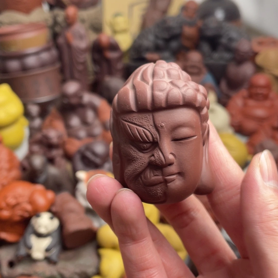 紫砂茶宠紫砂瑕疵