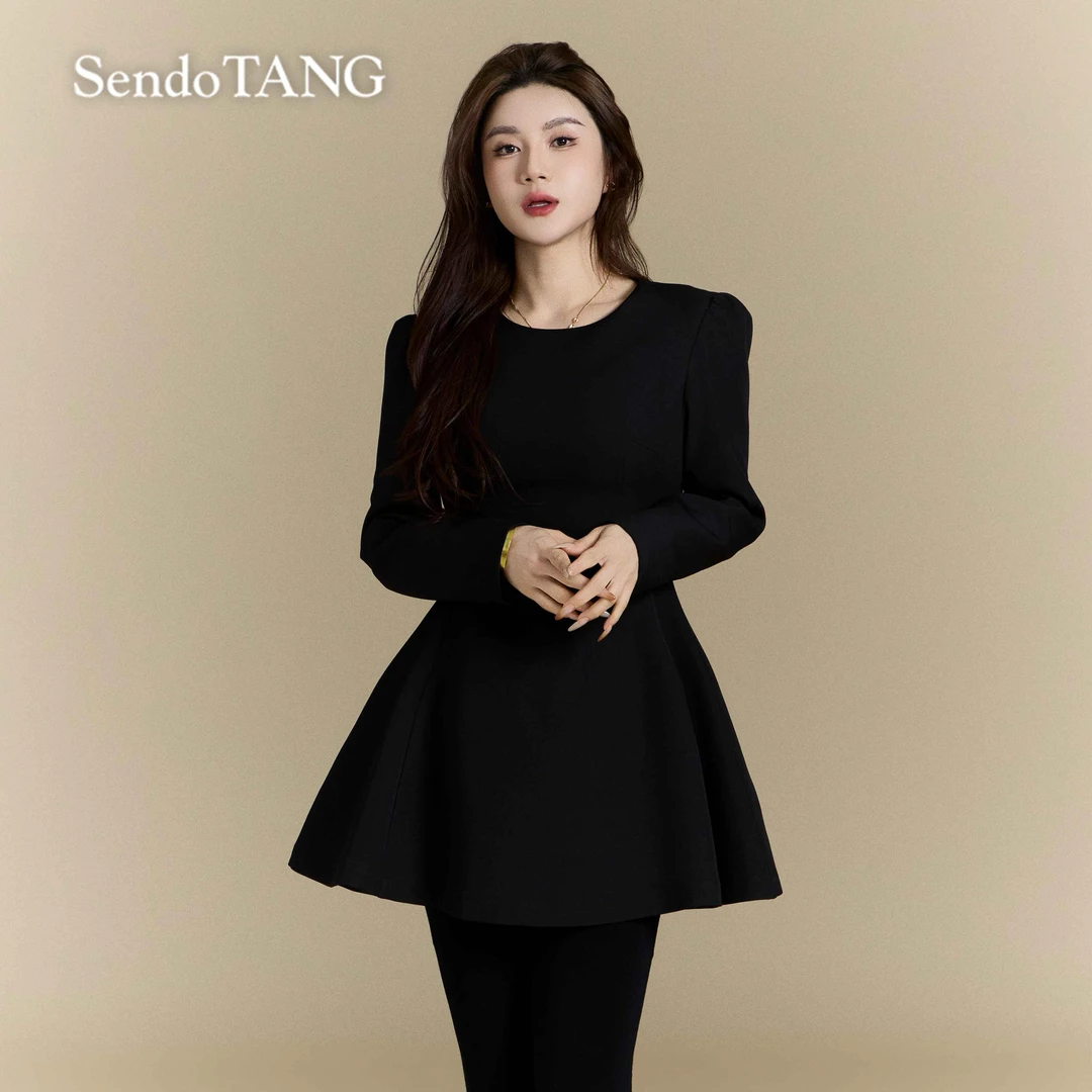 等了一年【意义非凡】胖多女装秋冬时尚高级感休闲百搭显瘦连衣裙