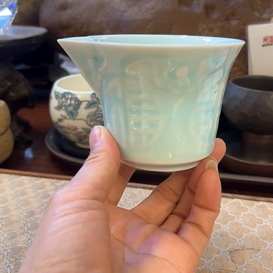 现代青瓷公杯青瓷公杯公杯