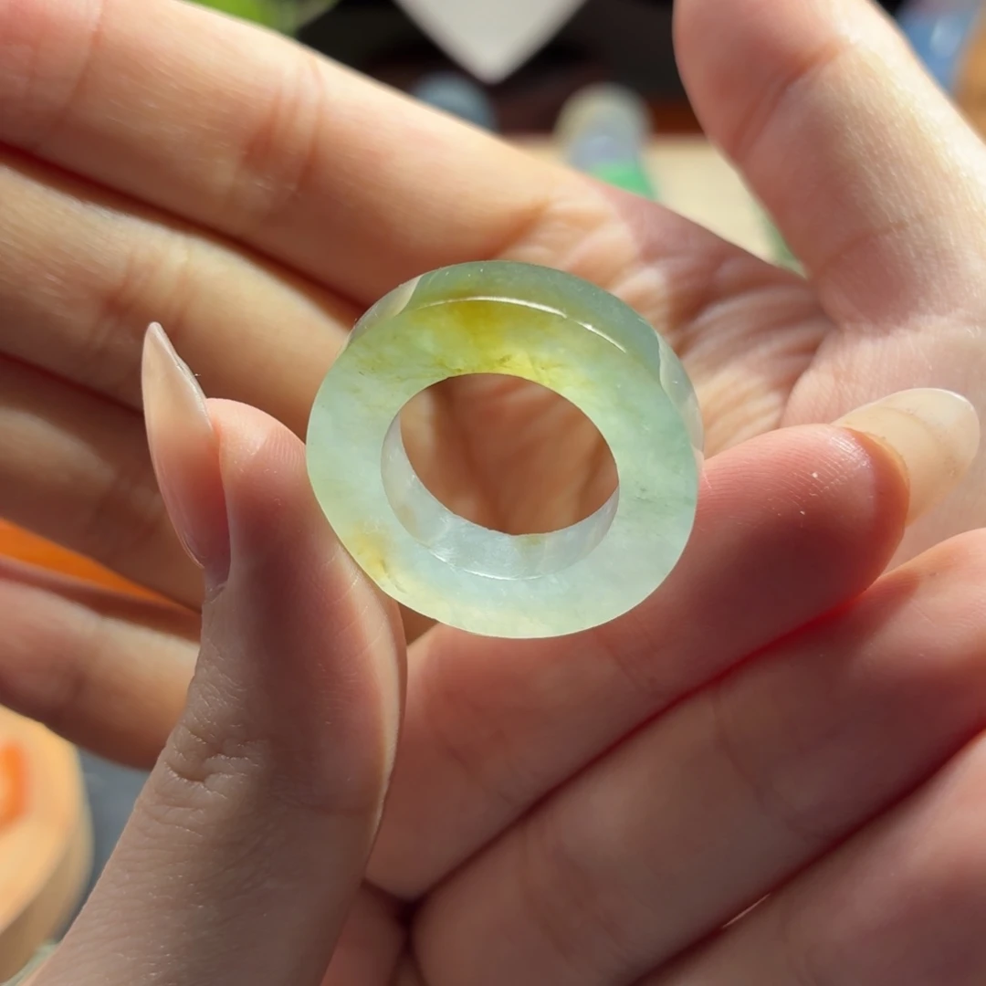 未镶嵌定制翡翠冰金盏菊 13-19