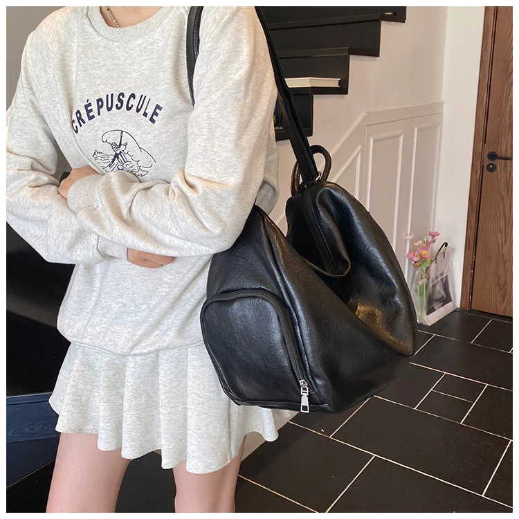 新款百搭多用包气质实用背包大容量单肩斜挎包休闲双肩背包大包潮