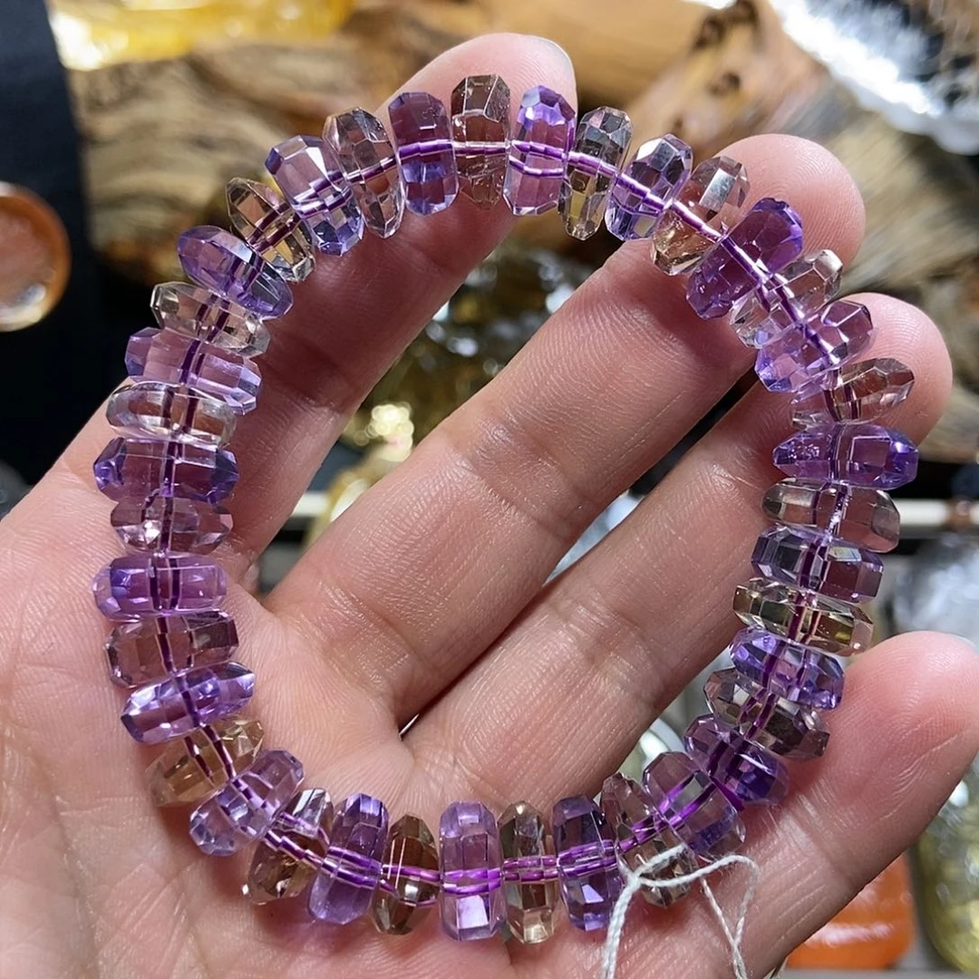 水晶天然水晶手串未镶嵌小*