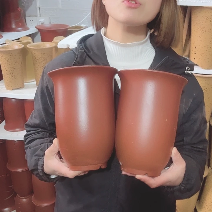 紫砂花盆宜兴紫砂花盆