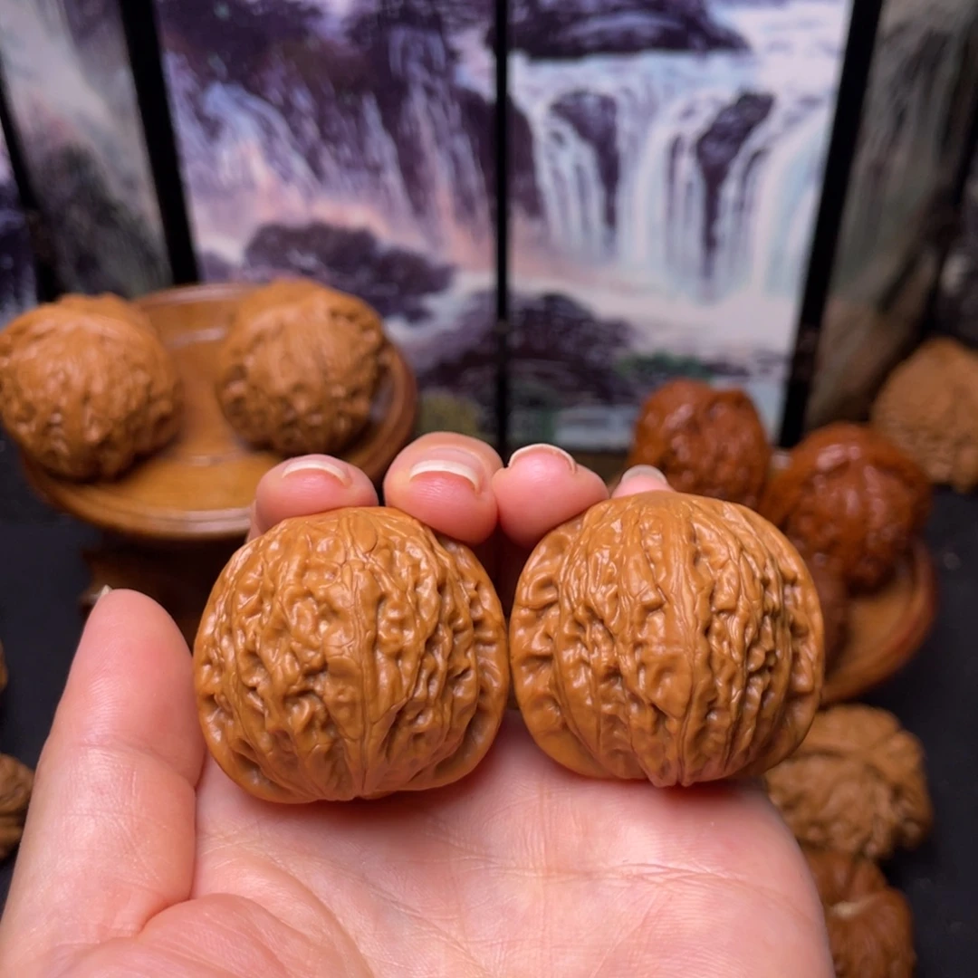 文玩核桃把件37铁锤