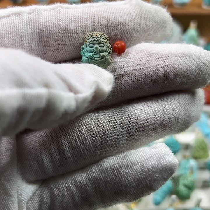 晓***哥南红玛瑙未镶嵌颈饰南红象神