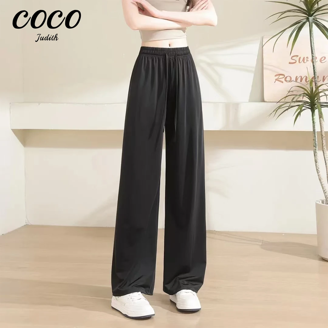 【RG6929】2025年新款韩系气质百搭高腰休闲显瘦时尚裤子