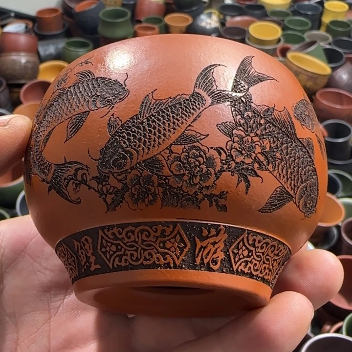 茶杯紫砂全手工制作工艺