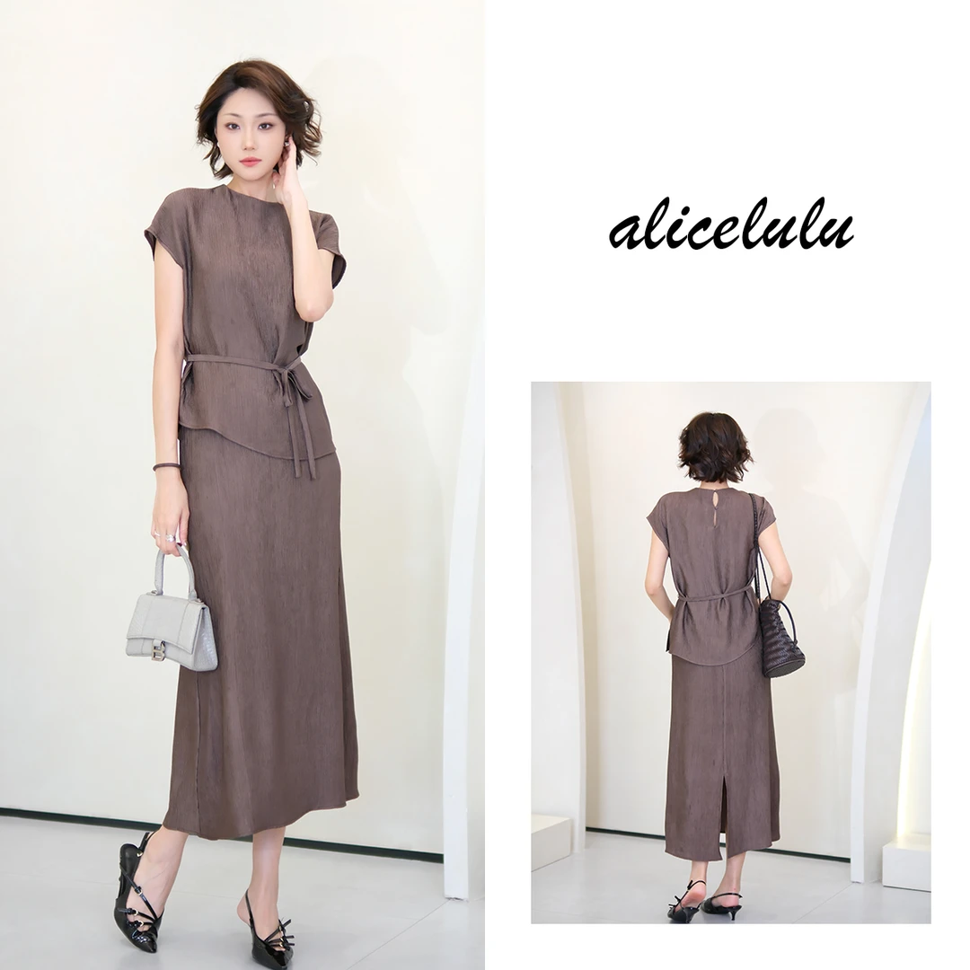 1 [alicelulu]慵懒设计感女装套装时尚显瘦气质S2142906W