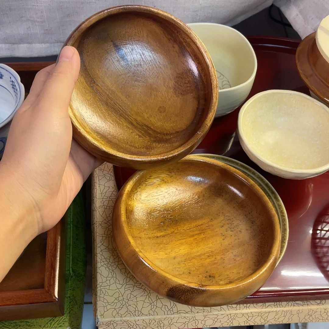 瓷片c****麻一木挖小号钵子